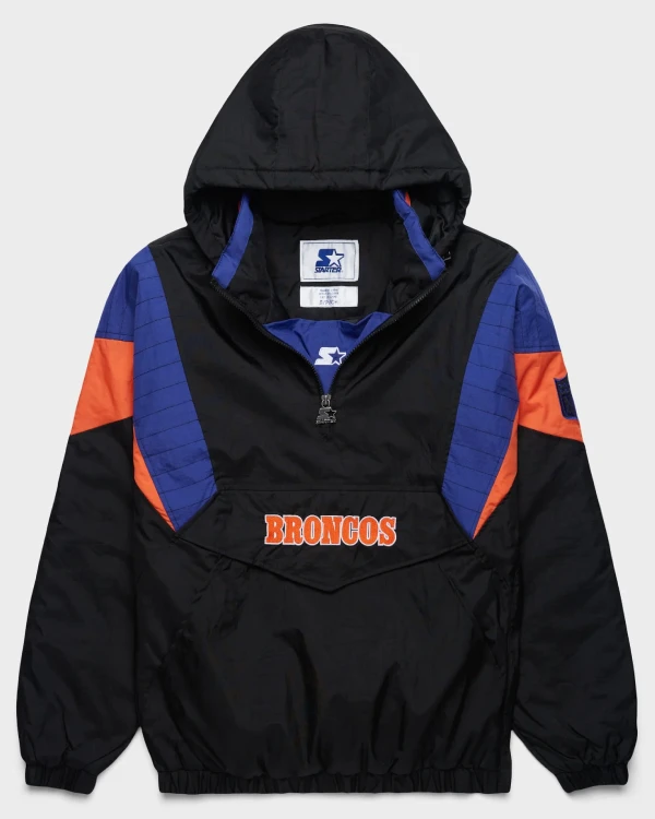 HOMAGE x Starter Broncos Blackout Breakaway Pullover Jacket