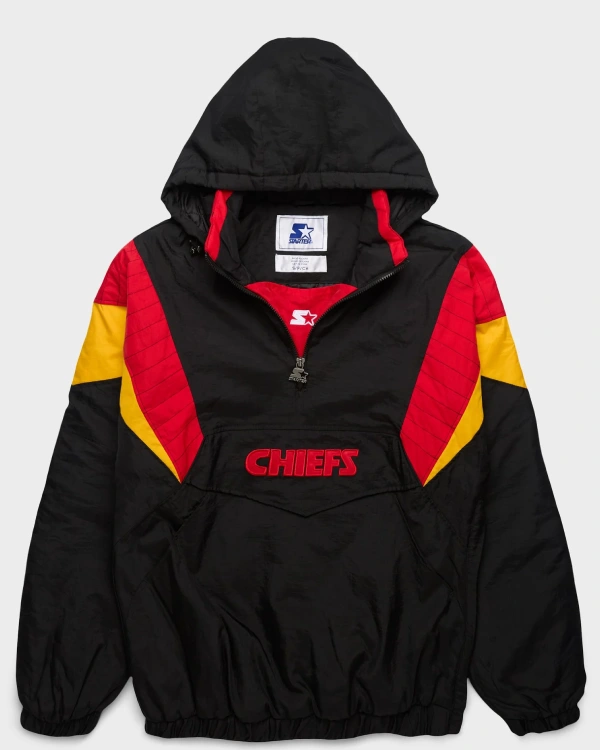 HOMAGE x Starter Chiefs Blackout Breakaway Pullover Jacket