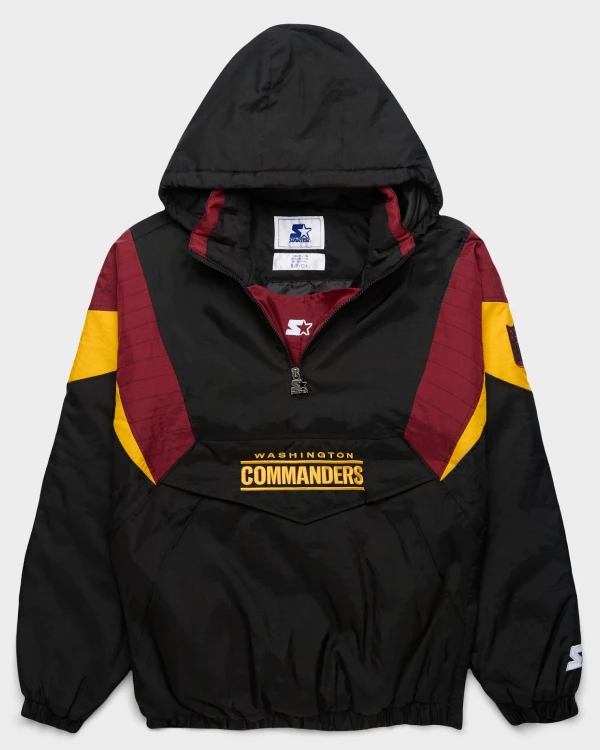 HOMAGE x Starter Commanders Blackout Breakaway Pullover Jacket
