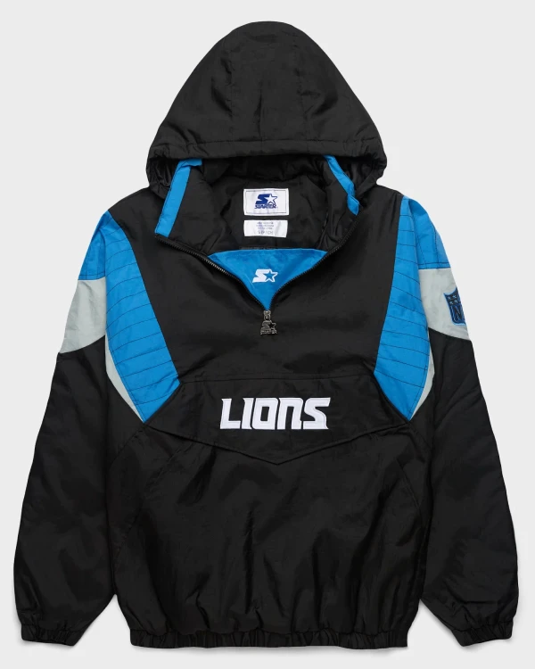 HOMAGE x Starter Lions Blackout Breakaway Pullover Jacket