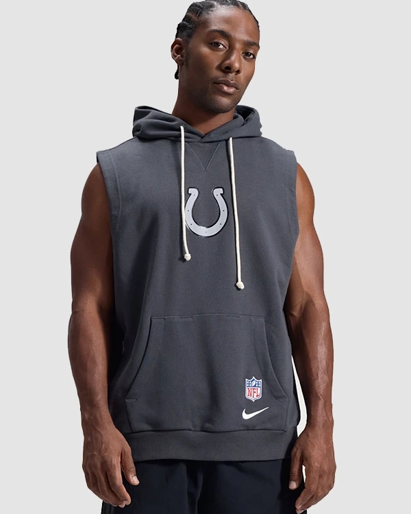 Indianapolis Colts Rivalries 2026 Sideline Sleeveless Hoodie
