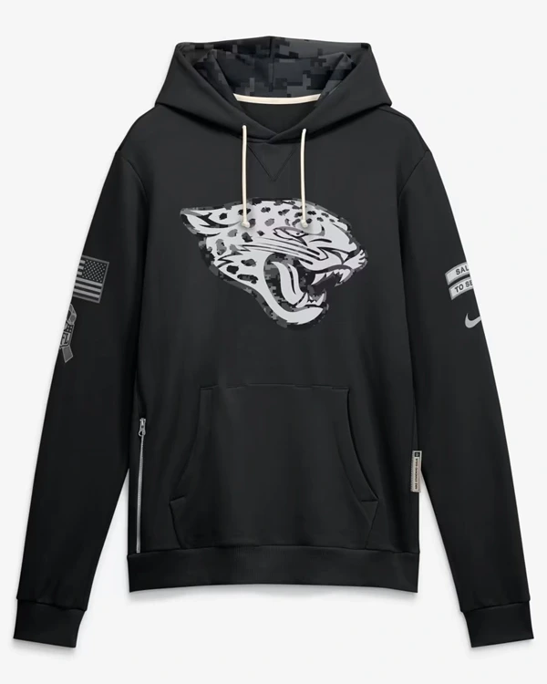 Jacksonville Jaguars 2026 Salute To Service Sideline Hoodie
