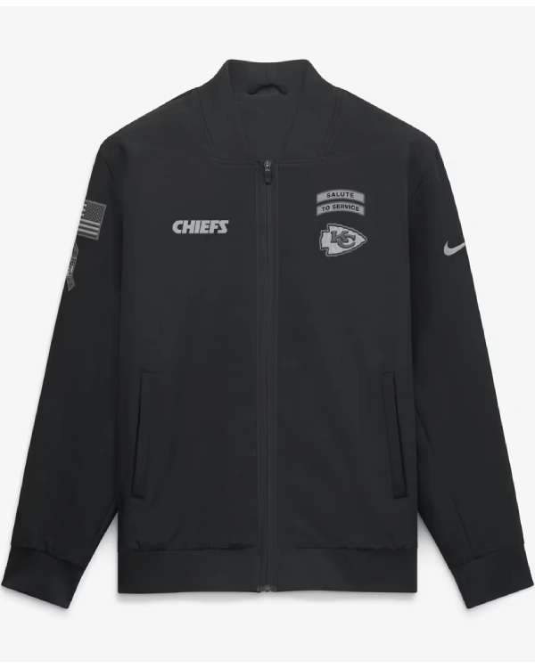 Kansas City Chiefs Salute To Service Bomber Jacket 2026