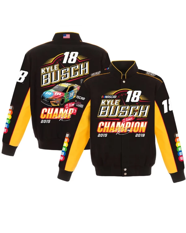 Kyle Busch NASCAR Cup Series Champion Jacket