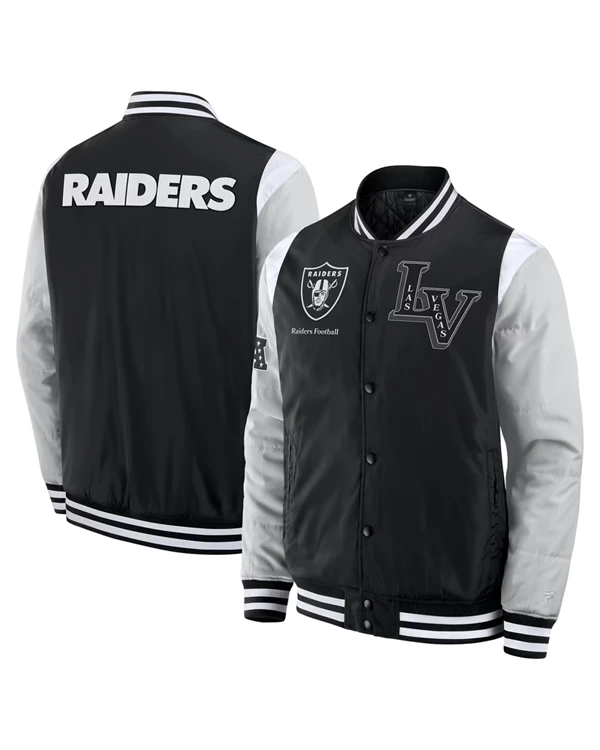 Las Vegas Raiders Elements Poly Jacket