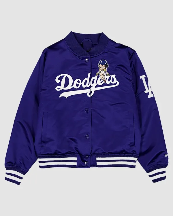 Los Angeles Dodgers x Bella Doña Betty Boop Bomber Jacket