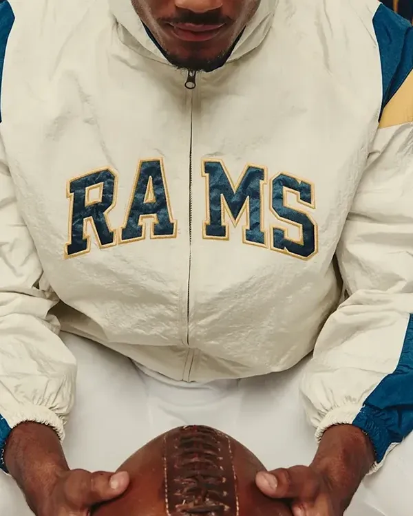 Los Angeles Rams x Elwood Retro Helmet Windbreaker