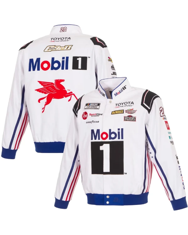 Mens Christopher Bell JH Design White 2026 Mobil 1