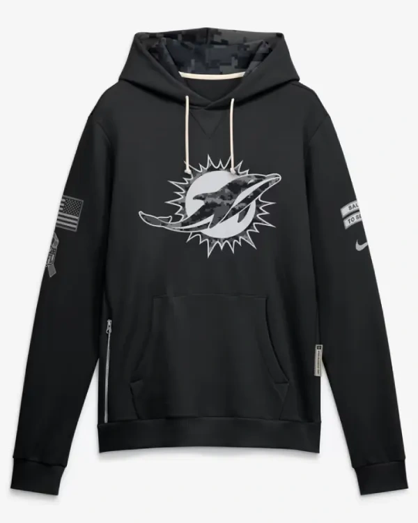 Miami Dolphins Salute To Service Hoodie 2026