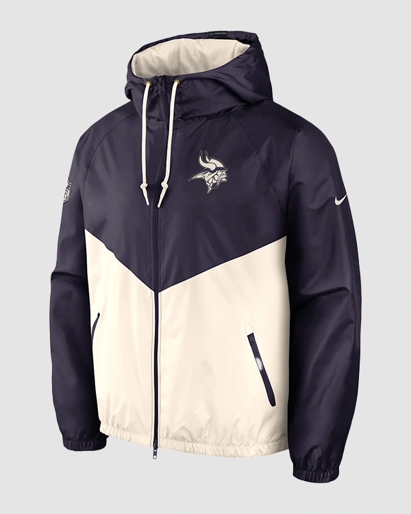 Minnesota Vikings Rivalries Nike 2026 Windrunner Jacket