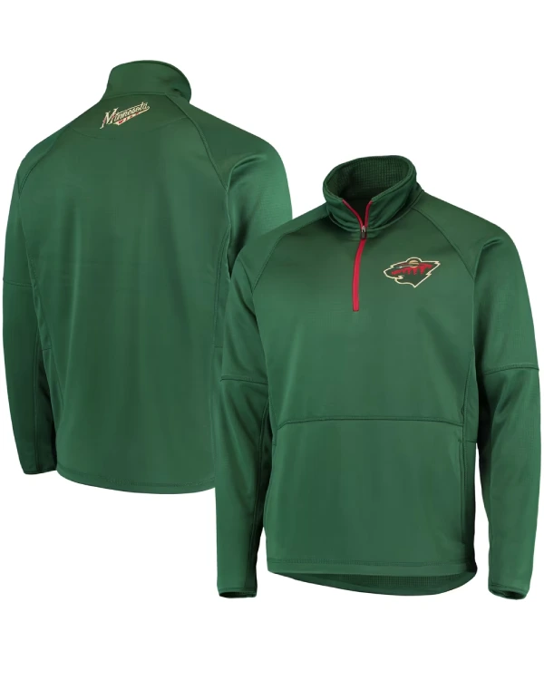 Minnesota Wild Half-Zip Pullover Jacket