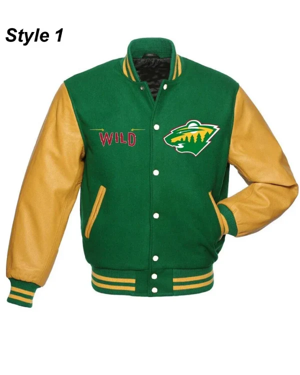 Minnesota Wild Varsity Jacket