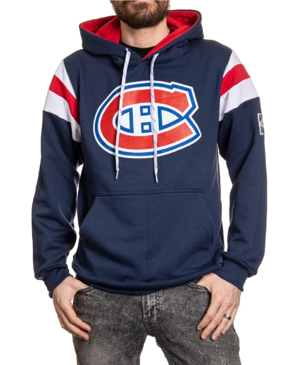 Montreal Canadiens Pullover Blue Hoodie