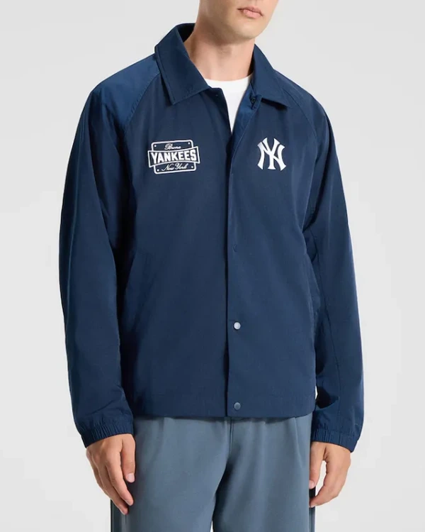 NY Yankees Coaches True Navy Jacket