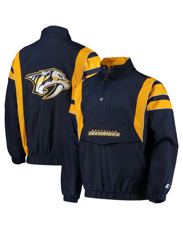 Nashville Predators Pullover Starter Jacket