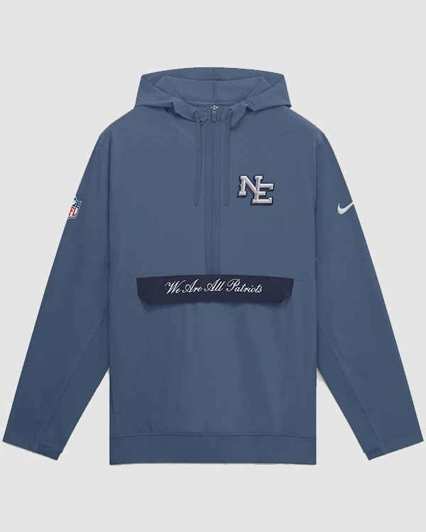 New England Patriots 2026 Nike Rivalries Sideline Anorak Jacket