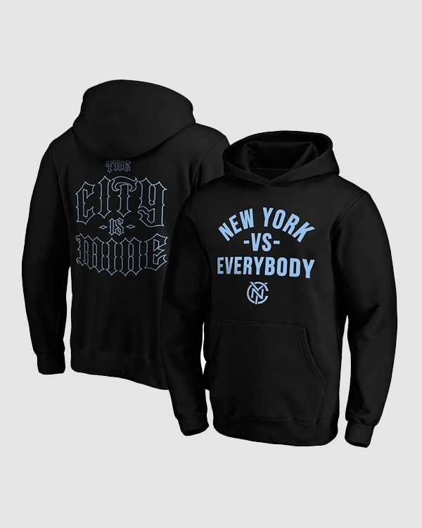 New York City FC 2026 Paper Planes Black The City Is Mine Hoodie