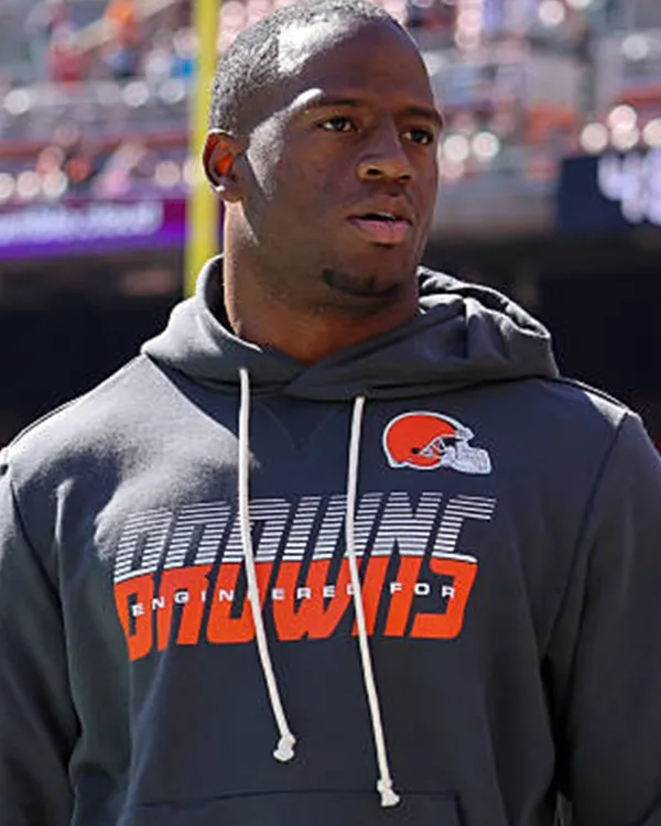 Nick Chubb 2026 Browns Sideline Hoodie