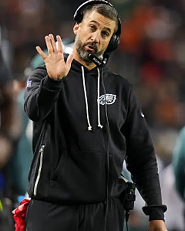 Nick Sirianni 2026 Eagles Sideline Hoodie