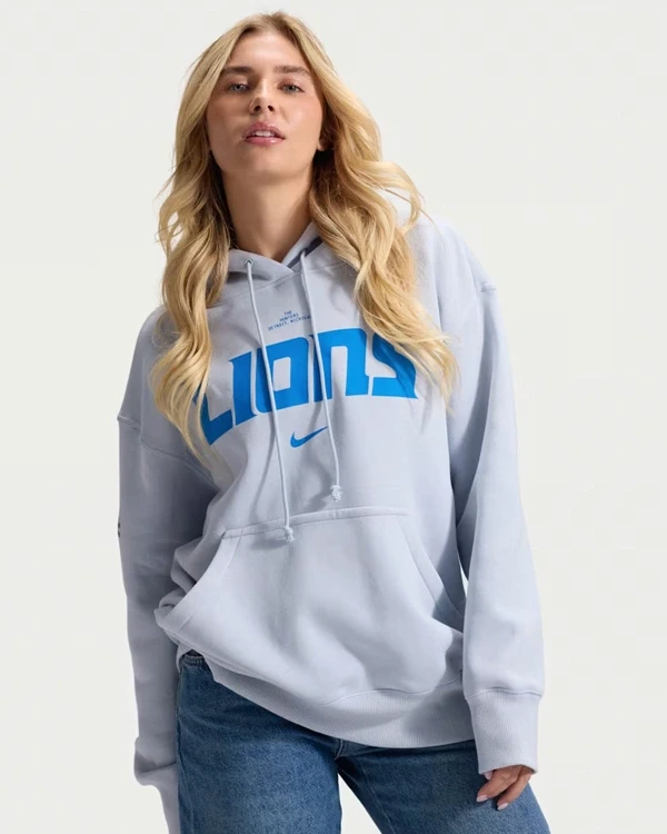 Nike Detroit Lions Rivalries 2026 Phoenix Oversized Hoodie