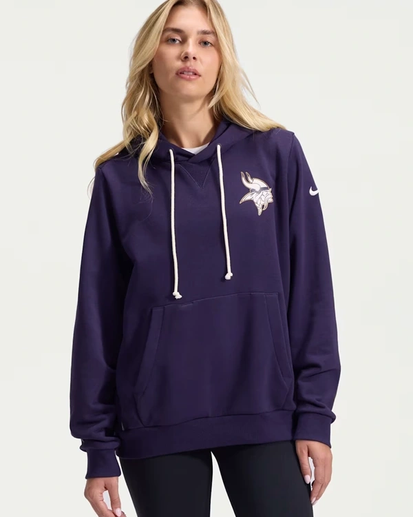 Nike Minnesota Vikings Rivalries 2026 Womens Sideline Hoodie