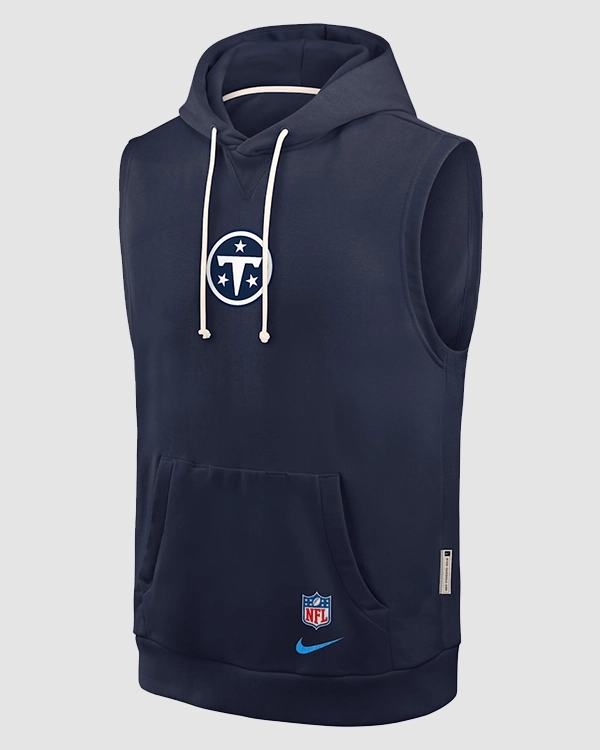 Nike Titans Rivalries 2026 Sideline Sleeveless Hoodie