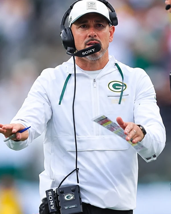 Packers 2026 Matt LaFleur Sideline Anorak Jacket