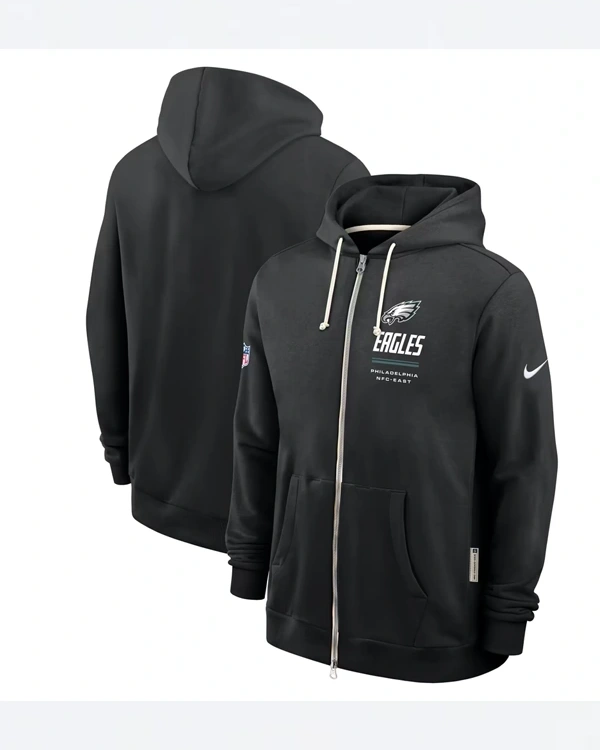 Philadelphia Eagles 2026 Sideline Zip-Up Hoodie