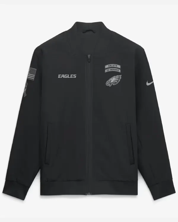 Philadelphia Eagles Salute To Service Bomber Jacket 2026