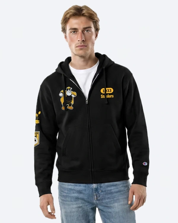 Pittsburgh Steelers Disney x Champion Captain Hook All-Star Hoodie
