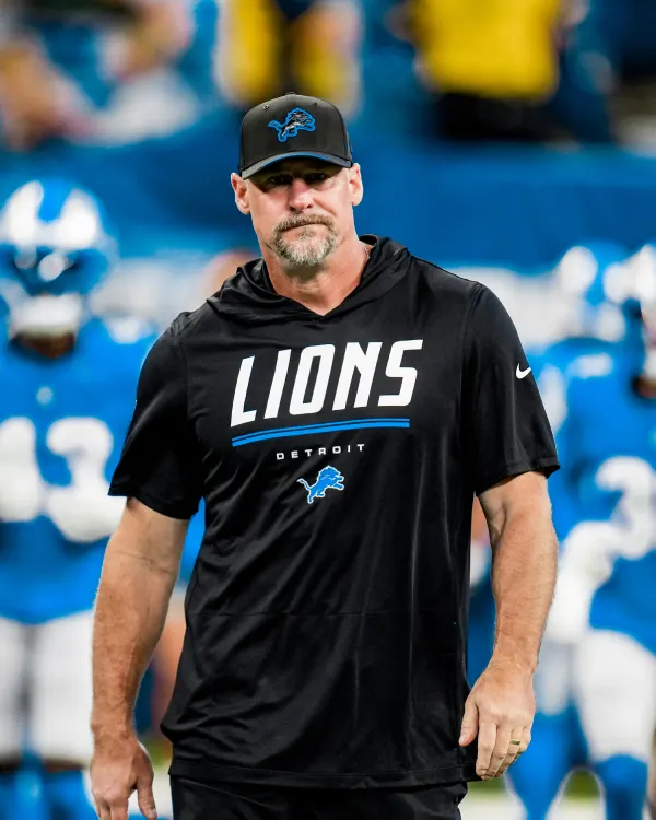 Preseason 2026 Dan Campbell Lions Hooded T-Shirt