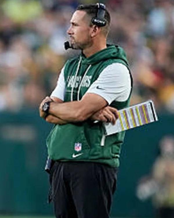 Preseason 2026 Matt LaFleur Packers Sleeveless Hoodie