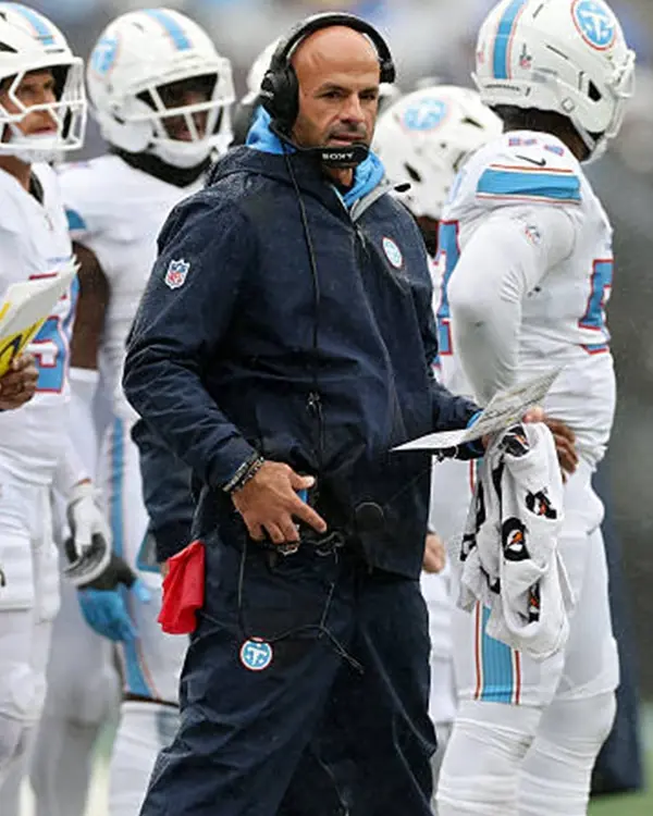 Robert Saleh 2026 Tennessee Titans Jacket