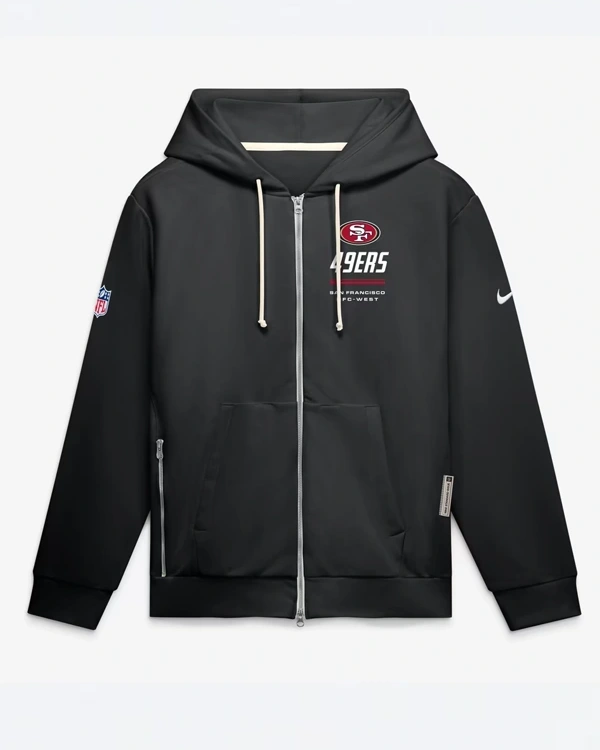 San Francisco 49ers 2026 Sideline Zip-Up sale