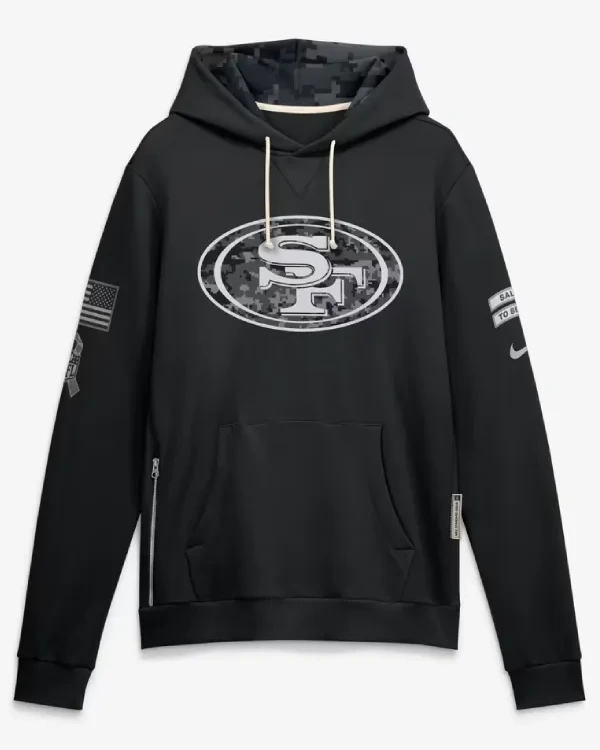 San Francisco 49ers Salute To Service Hoodie 2026
