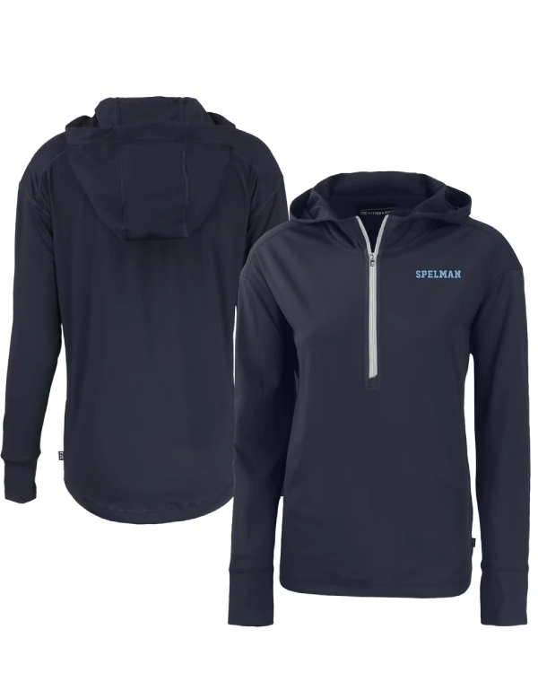 Spelman College Jaguars Half-Zip Hooded Jacket