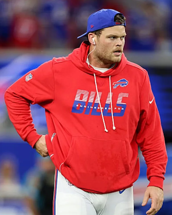 Spencer Brown 2026 Bills Sideline Hoodie