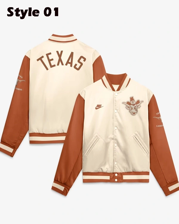 Texas Longhorns Nike Legacy Bomber Jacket