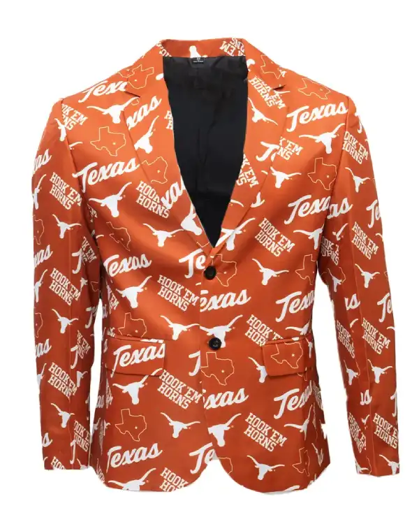 Texas Longhorns Orange Blazer