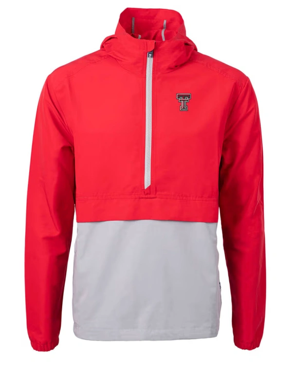 Texas Tech Red Raiders Half Zip Red Pullover Jacket