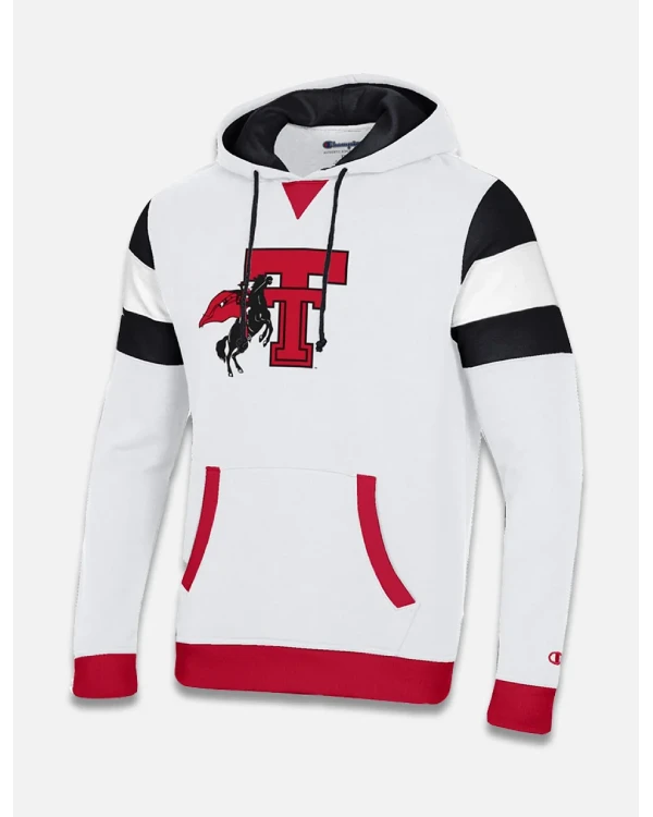 Texas Tech Red Raiders White Pullover Hoodie