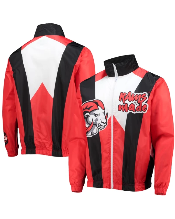 Winston-Salem State Rams Full-Zip Windbreaker Jacket
