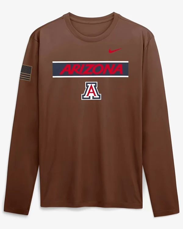 Arizona Wildcats 2026 Military Appreciation Long Sleeve T-Shirt