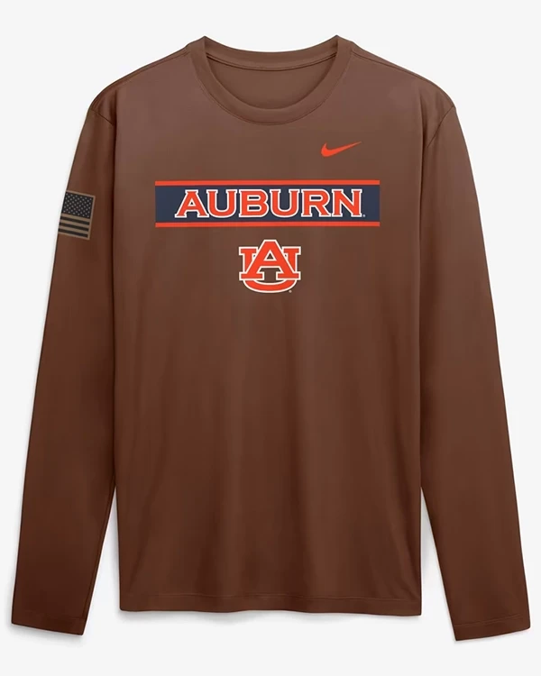Auburn Tigers 2026 Military Appreciation Long Sleeve T-Shirt