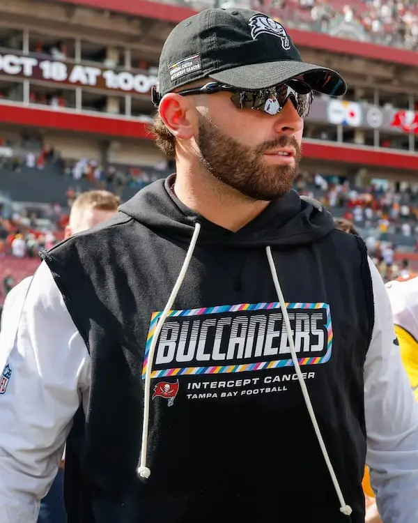 Baker Mayfield Buccaneers 2026 Crucial Catch Sleeveless Hoodie