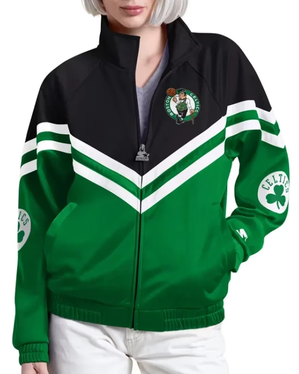 Fan Club Boston Celtics Full-Zip Track Jacket