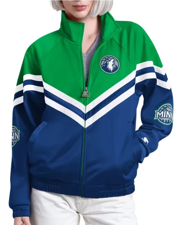 Fan Club Minnesota Timberwolves Full-Zip Track Jacket