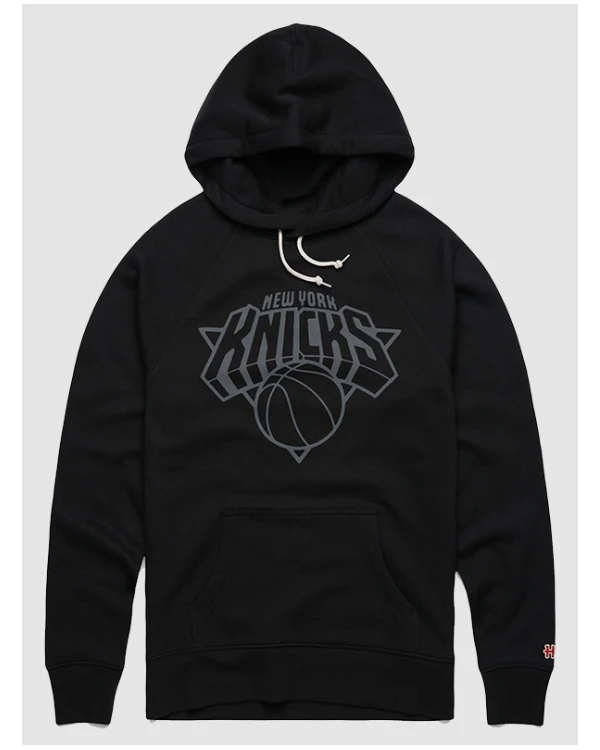 Homage New York Knicks Logo Blackout Hoodie 2026