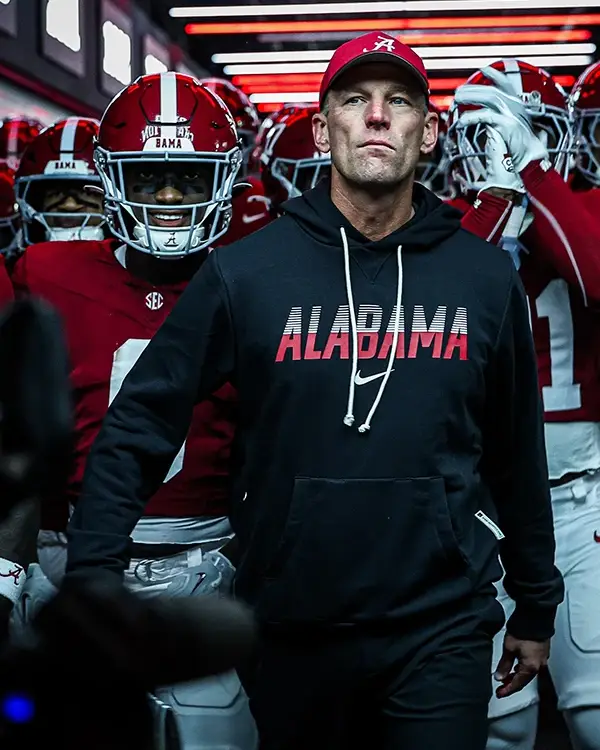 Kalen DeBoer Alabama 2026 Sideline Hoodie