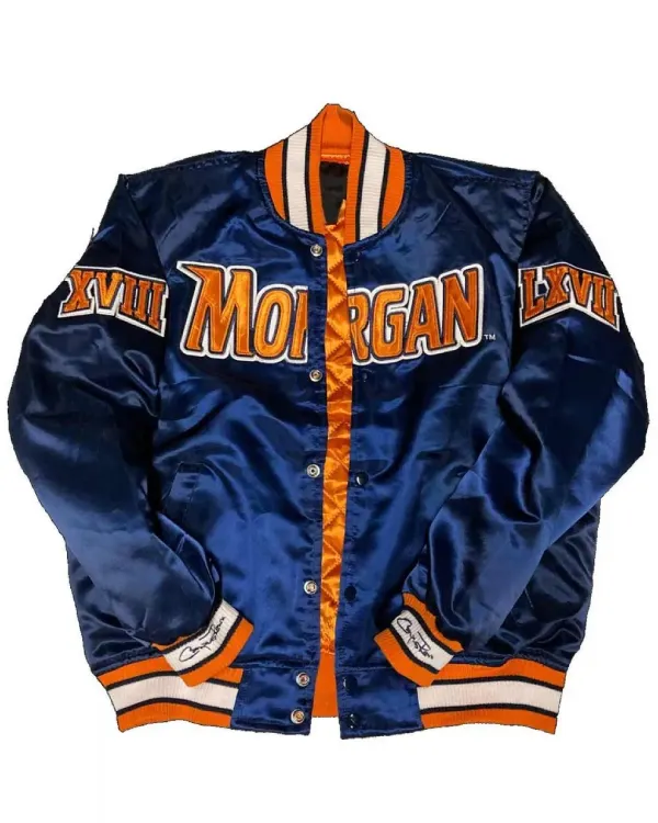 Mens Morgan State University XVII Satin Jacket